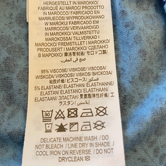 Boden Clara Jersey Dress Frost Blue Size 12 - Picture 10 of 15